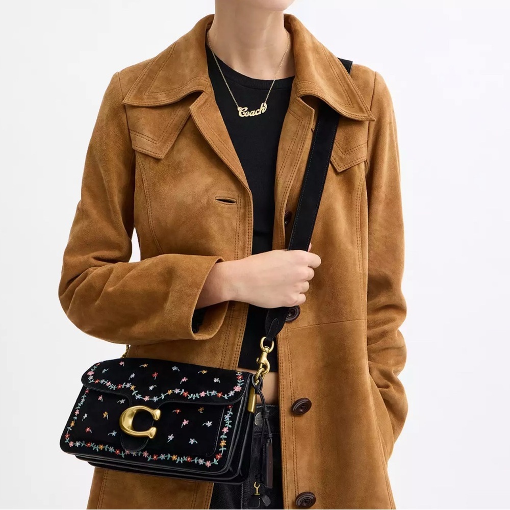 Coach Tabby 26 Shoulder Bag With Embroidered Ims International Exclusive - Picture 5 of 17